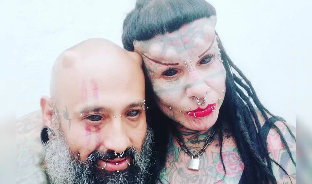 María José Cristerna, conocida por sus modificaciones corporales, también es la mujer más tatuada del mundo. Foto: Instagram.