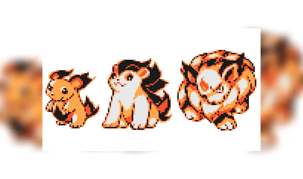 La familia de Honooguma en sprites.