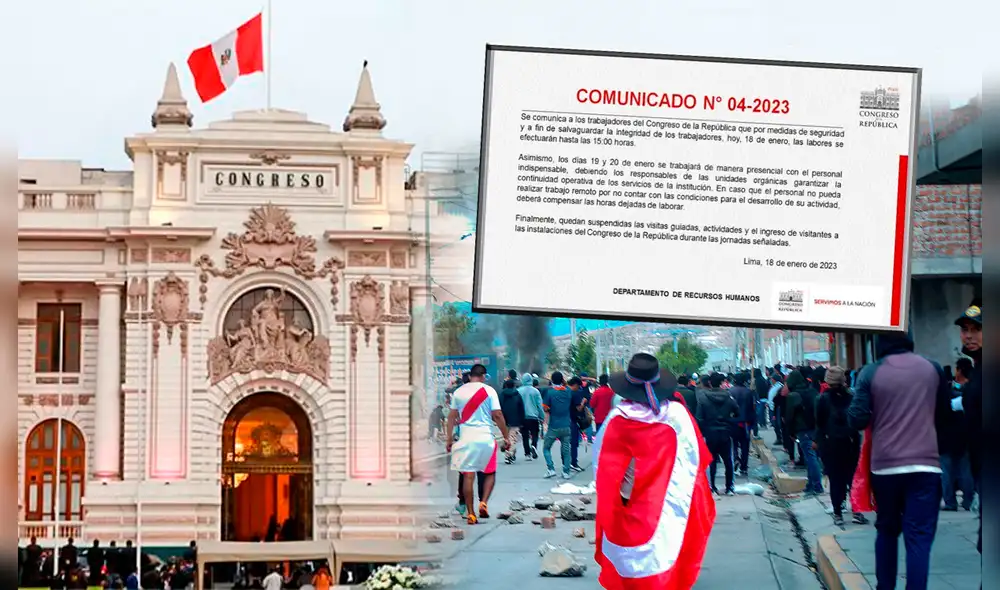 Anuncio se da un día antes de la llamada Marcha hacia Lima. Foto: composición LR