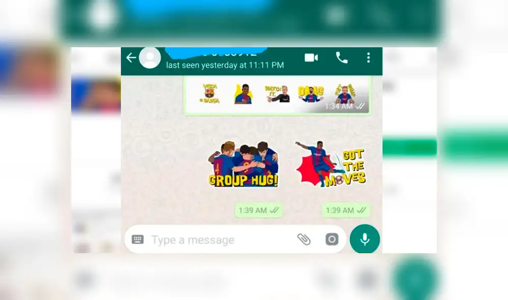 WhatsApp: conoce el truco para tener stickers de Lionel Messi y otras figuras del Barcelona en tu celular