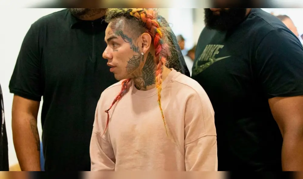 Tekashi 6ix9ine puede pasar toda su vida en prisión por seis delitos federales 