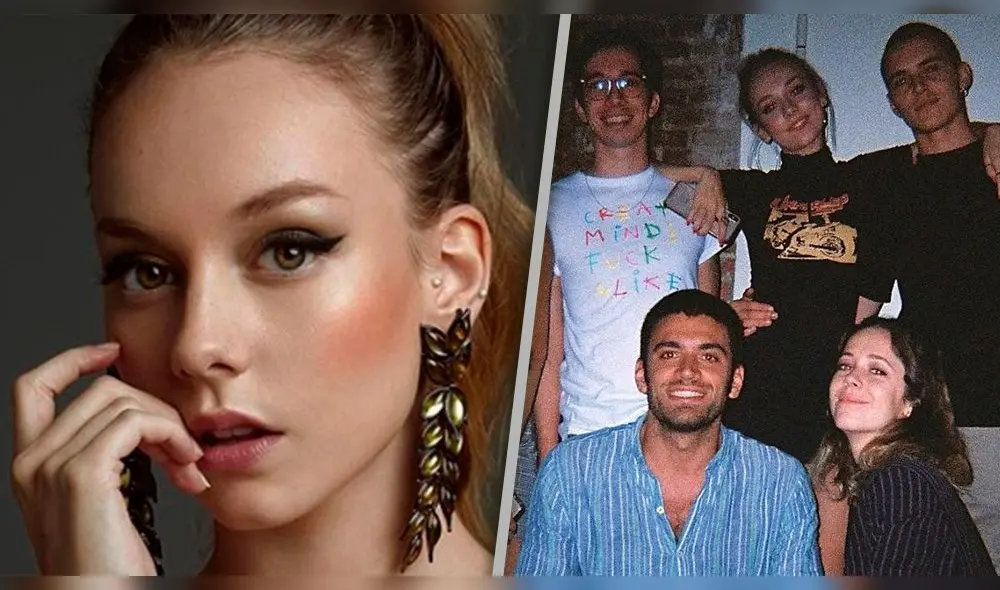 Ester Expósito compartió una foto hasta ahora desconocida, donde aparece rodeada de varios integrantes de Élite.