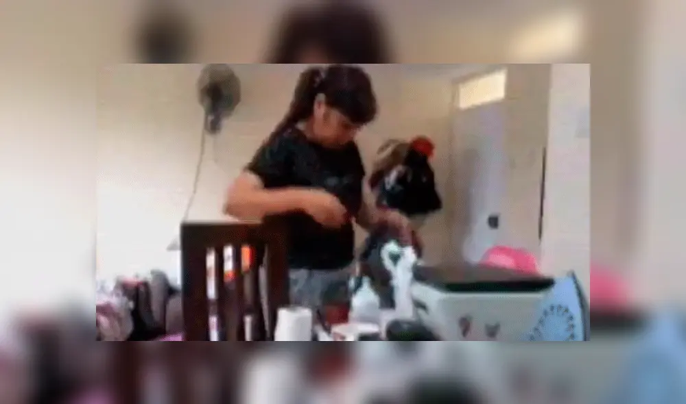 Video capta cómo niñera maltrata a una bebé de 10 meses [VIDEO]