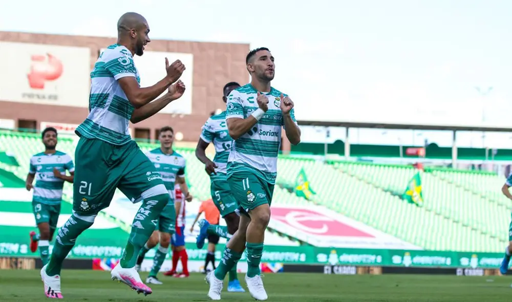 Santos demostró contundencia y encontró en los pies de Fernando Gorriarán la victoria por 2-0 frente a Chivas. Foto: @ClubSantos Santos demostró contundencia y encontró en los pies de Fernando Gorriarán la victoria por 2-0 frente a Chivas. Foto: @ClubSantos