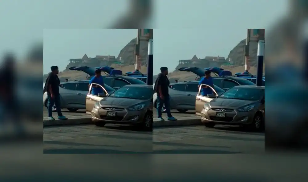 #YoDenuncio: camionetas producen intenso ruido en playa La Herradura #YoDenuncio: camionetas producen intenso ruido en playa La Herradura