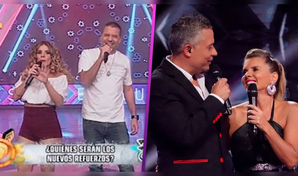 La pareja no se veía desde que eran conductores de Esto es guerra. La pareja no se veía desde que eran conductores de Esto es guerra.