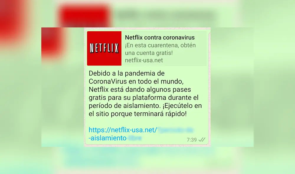 7. No abrir enlaces sospechosos: El sentido de urgencia de la COVID-19 es aprovechado por los ciberdelincuentes, que disfrazan sus trampas con mensajes que generan expectativa o hasta alarma. Imagen: osi.es.