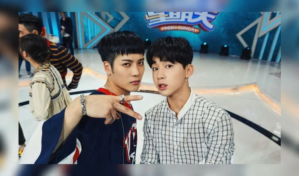 Jackson y Henry Lau en 2016. Integrante de GOT7 pide colaboración musical con solista.