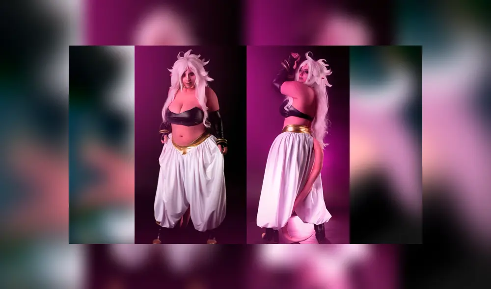Dragon Ball Super: Chica hace sexy cosplay del 'Androide 21' y enamora a fanáticos [FOTOS]