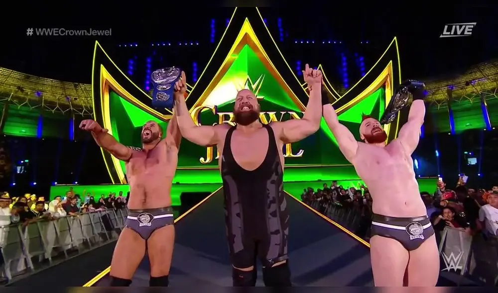  WWE Crown Jewel 2018: resultados del evento hecho en Arabia Saudita [VIDEO]
