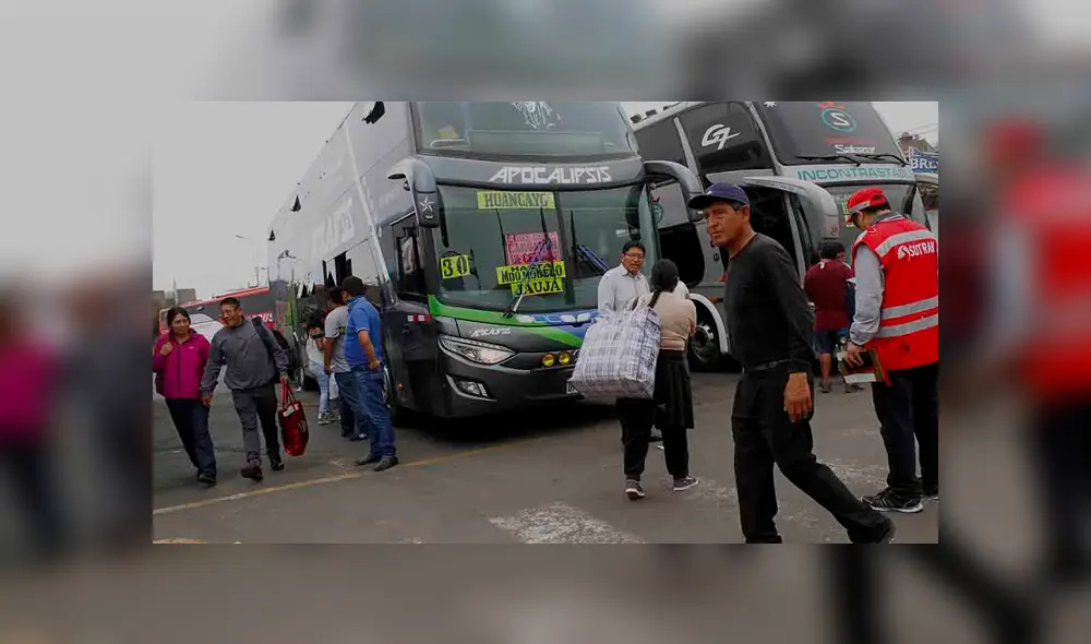 Terminal en Comas de la empresa de transportes Apocalipsis fue clausurado por Sutran. Foto: Difusión