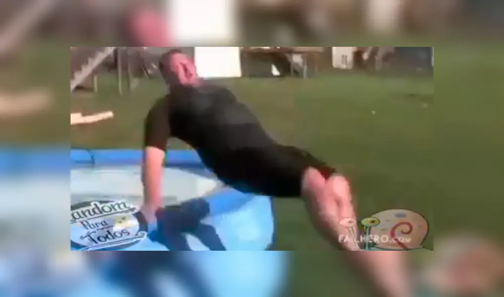 YouTube viral: instala gigantesco tobogán en su casa y casi muere por calcular mal [VIDEO]