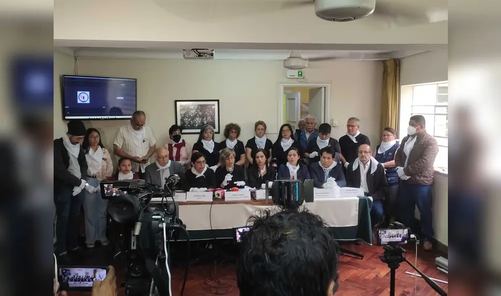 Organizaciones veladoras de DDHH se pronunciaron. Foto: Salud Con Lupa/Twitter