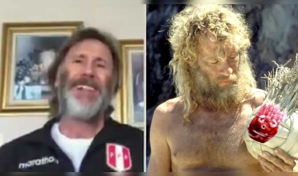 En FOX Sports compararon a Ricardo Gareca con ‘El Náufrago’ de Tom Hanks por su barba.