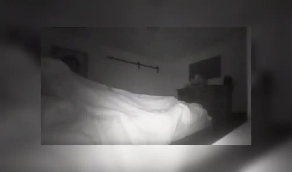 YouTube viral: sombra 'espectral' es registrada por cámara de seguridad en habitación de anciano [VIDEO]