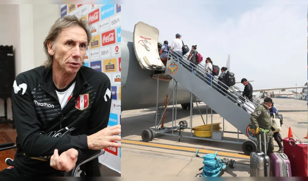 Ricardo Gareca confesó que recibió en varias ocasiones propuestas de tomar vuelos humanitarios.