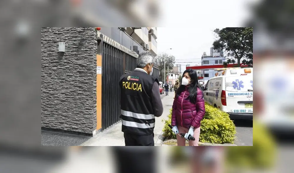 Intervención a call center en Lince. Créditos: Félix Contreras / URPI-GLR