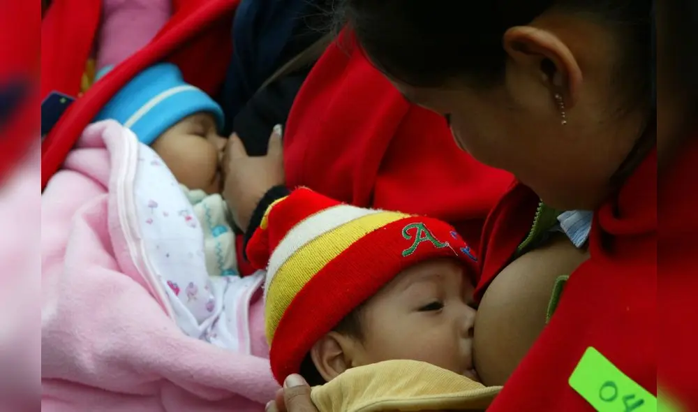 Huancavelica: Realizan concurso “bebe mamoncito” por Semana de Lactancia