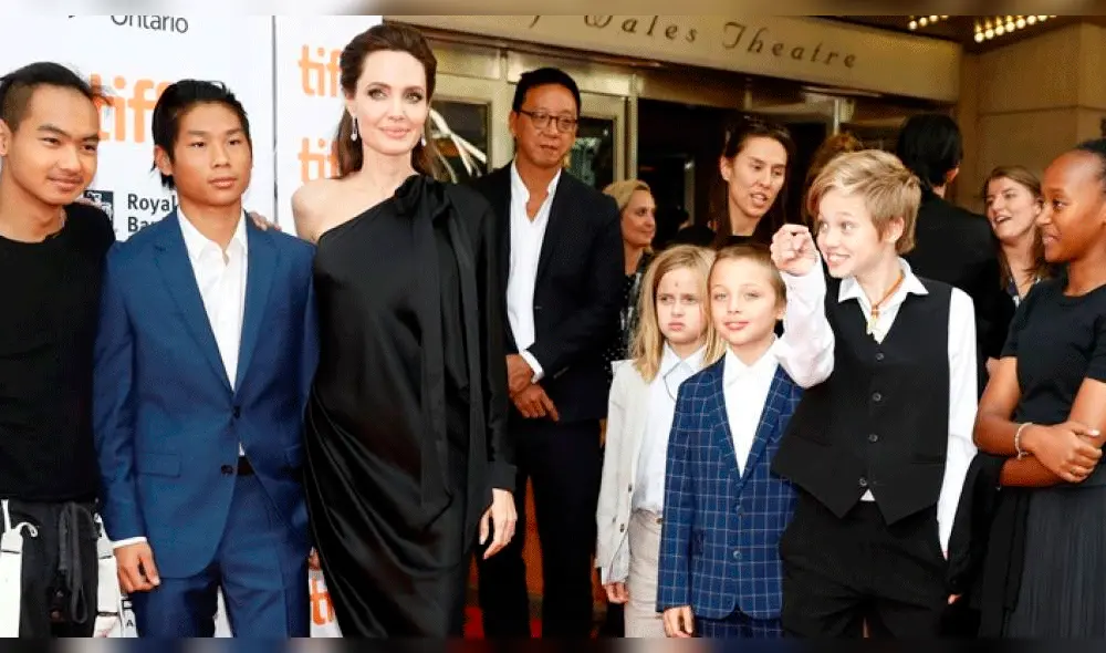 Hijos de Angelina Jolie preocupados por adicción de Brad Pitt Hijos de Angelina Jolie preocupados por adicción de Brad Pitt