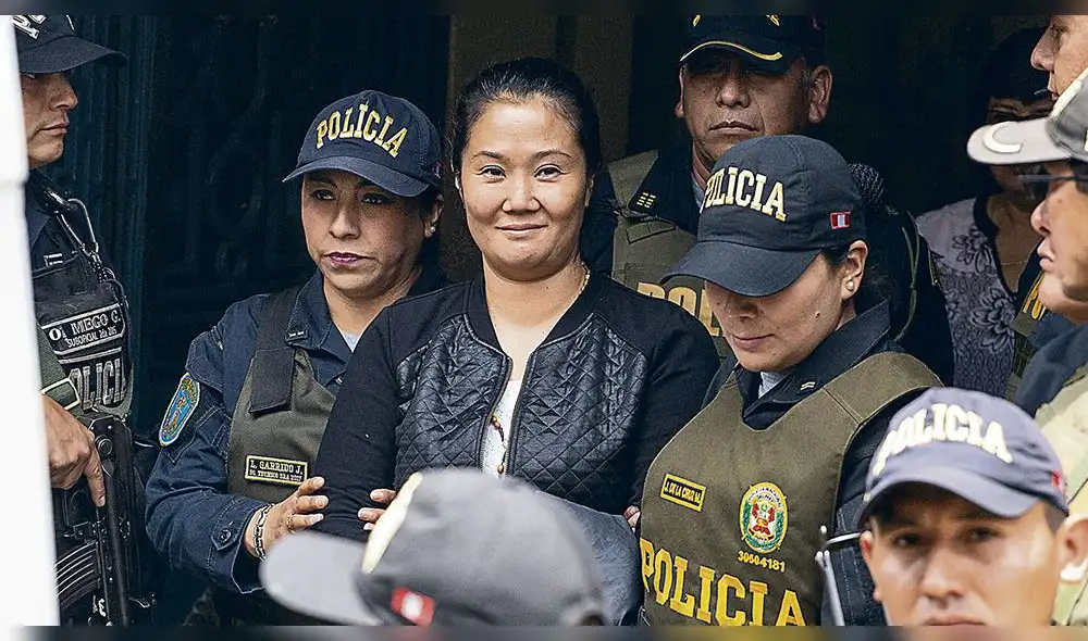 Antes de Navidad se definirá situación de Keiko Fujimori