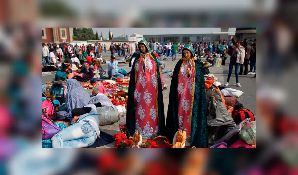 Al menos 6 millones visitan Basílica de la Virgen de Guadalupe en México