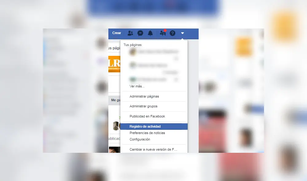 Desliza para ver los detalles de este truco de Facebook. Foto: Captura.