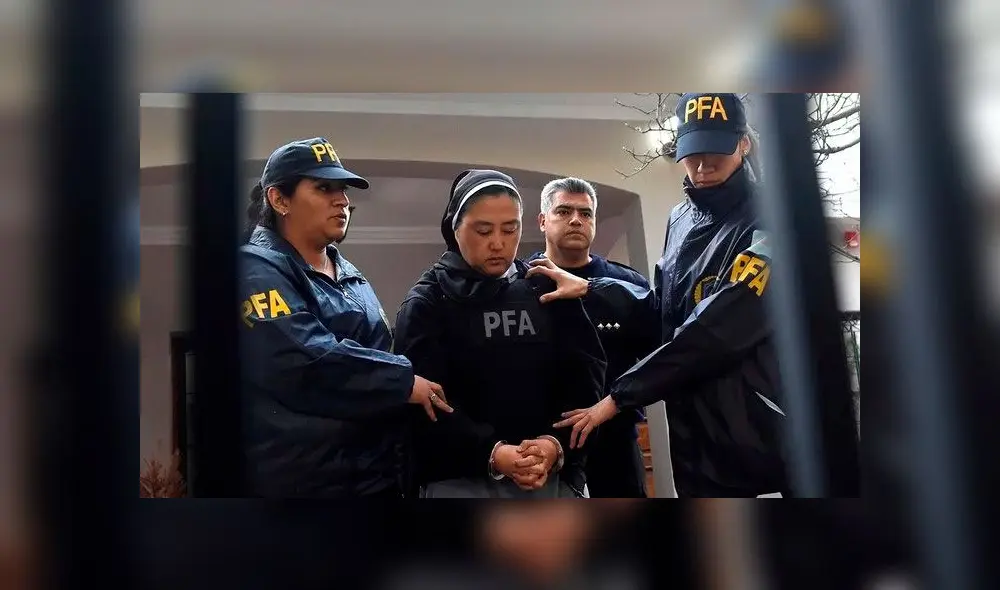 Kumiko Kosaka, la monja que captaba niños para que sean violados por los curas de la Casa Próvolo. Foto: Difusión