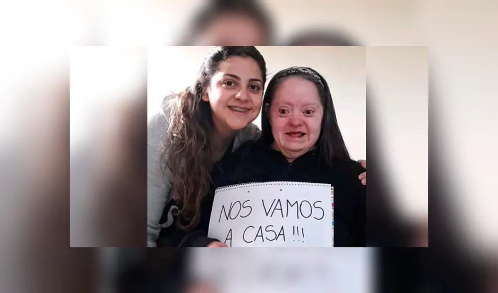 Hilda, apodada por su familiares como "Gringa", venció al nuevo coronvirus. Foto: Facebook