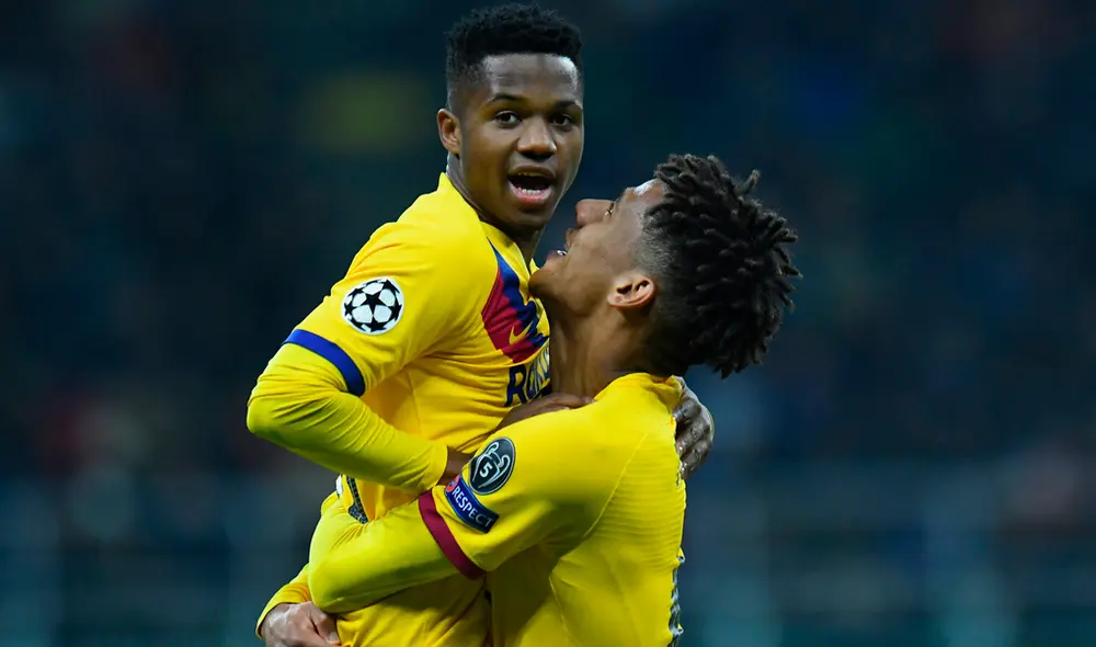 Barcelona venció de visita a Inter en la Champions League. Foto: Twitter Barcelona venció de visita a Inter en la Champions League. Foto: Twitter