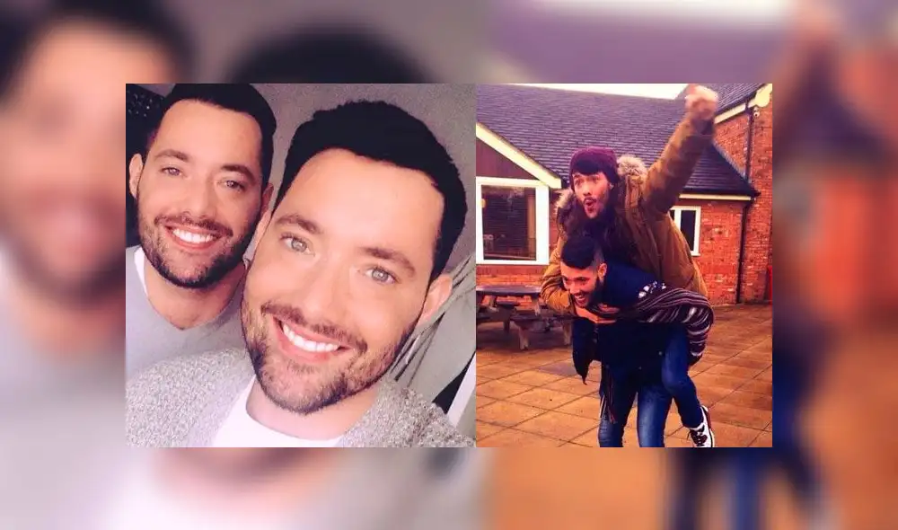 Anthony y Elliot Usher enfrentaron la misma enfermedad desde sus nacimientos y enfrentaron la muerte tomados de la mano. Fotos: Mirror.