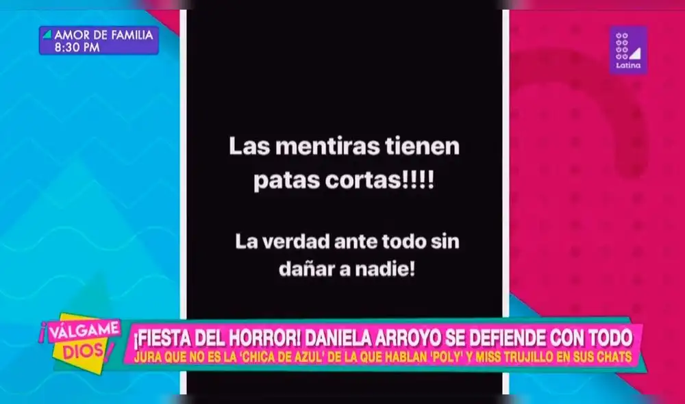  Daniela Arroyo rompe su silencio tras ser señalada como una víctima de la 'fiesta del terror'