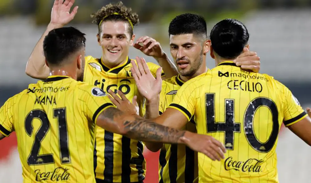 El equipo paraguayo ganó su segundo partido en esta Copa Libertadores. Foto: EFE.