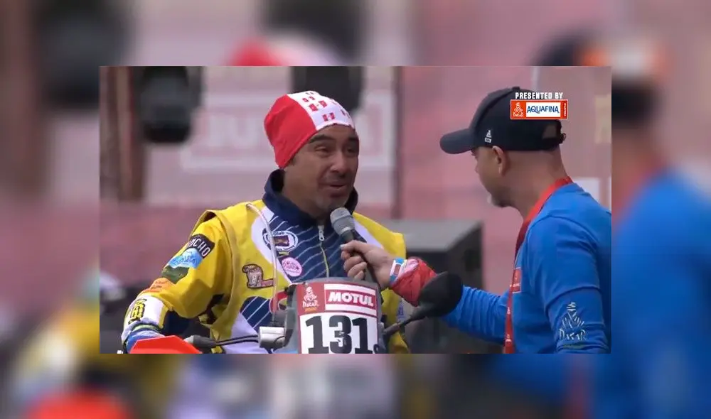 El cusqueño David Chávez hará su debut en el Dakar 2020 en Arabia Saudita. Foto: captura