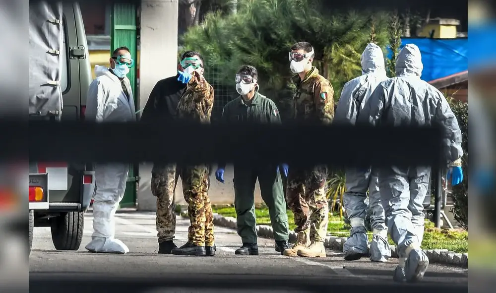 El Norte de Italia empieza a aislarse por el coronavirus. Foto: AFP.