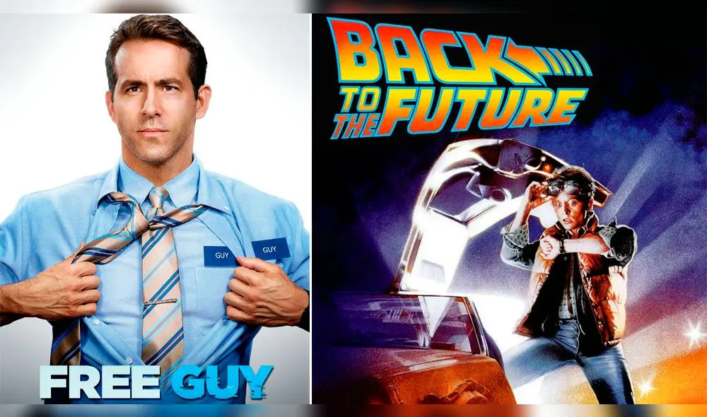Free Guy es comparada con Back to the future