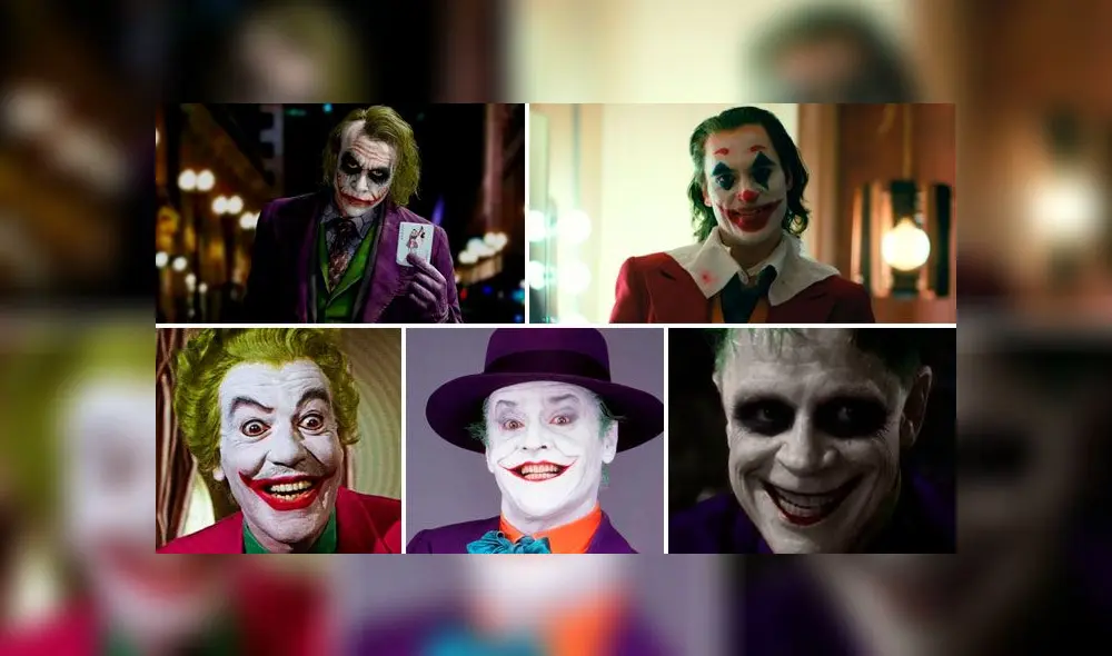 Fueron siete actores que le dieron vida al villano de DC Cómics. Créditos: Composición Fueron siete actores que le dieron vida al villano de DC Cómics. Créditos: Composición