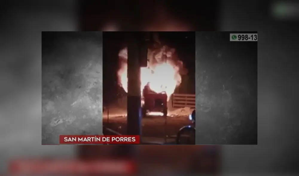 Los delincuentes habían asaltado una joven, se llevaban su celular. Foto: captura América Noticias. Los delincuentes habían asaltado una joven, se llevaban su celular. Foto: captura América Noticias.
