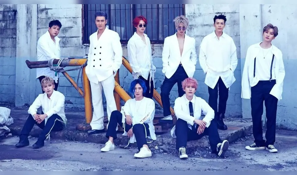 Super Junior, también llamados "Reyes del Hallyu", celebran 14 años de carrera artística.