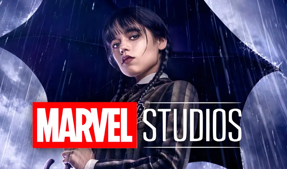 Jenna Ortega debutó en una película de Marvel Studios cuando tenía 11 años. Foto: composición LR/Netflix/Marvel Studios