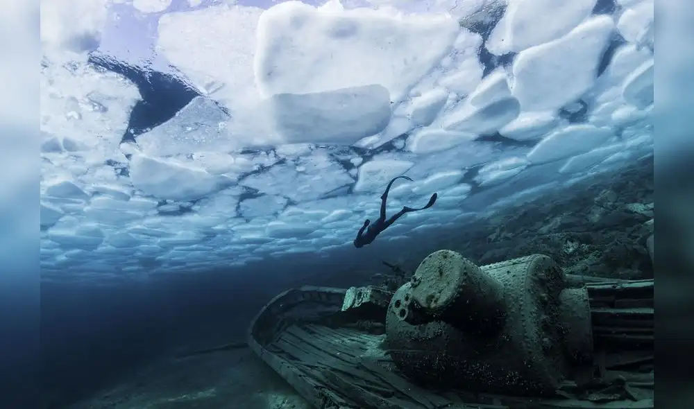 Category: Playground Photographer: Geoff Coombs Athlete: Andrew Ryzebol Location: Tobermory, ON, Canada // Red Bull Illume 2019 // AP-2289BN7S11W11 // Usage for editorial use only // 