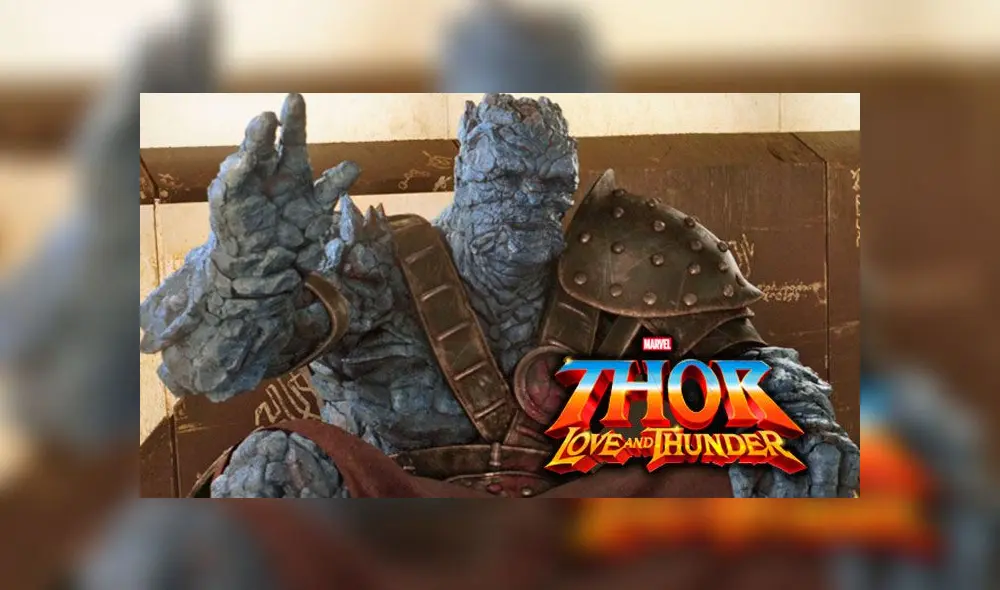 Thor: Love and Thunder incorporaría a Korg. Créditos: Composición Thor: Love and Thunder incorporaría a Korg. Créditos: Composición