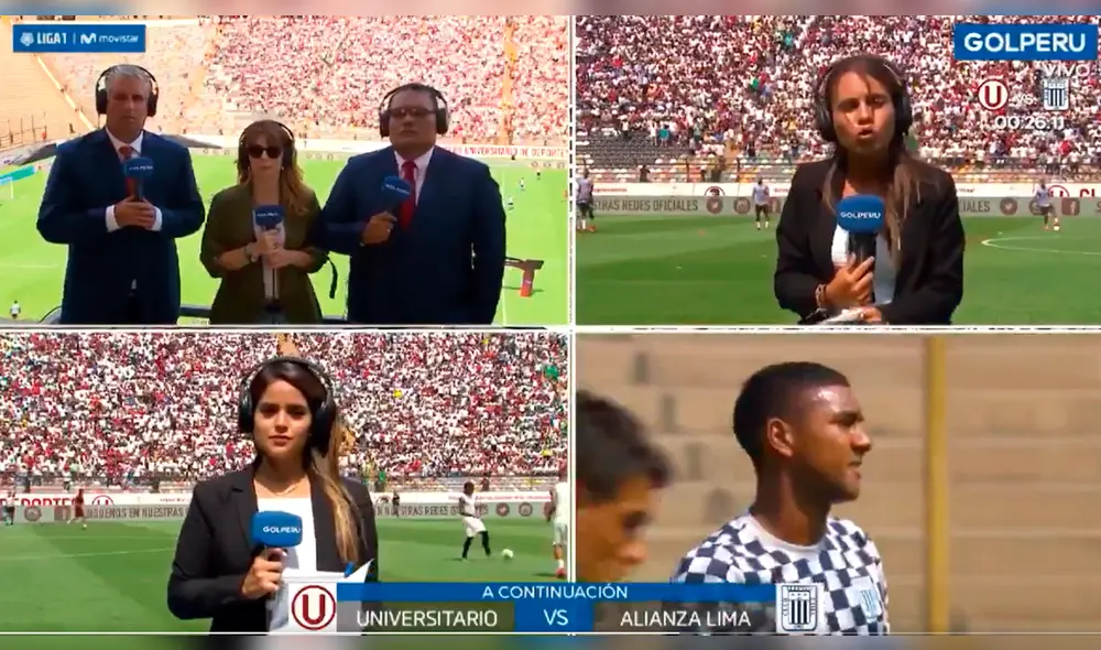 Universitario vs Alianza Lima: Transmisión del clásico tendrá mayor presencia femenina por el Día de la Mujer.