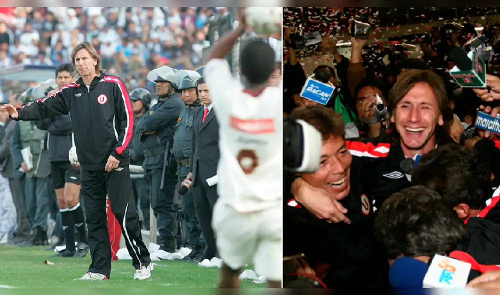 El día que Ricardo Gareca llegó a Universitario para salir campeón [VIDEO]