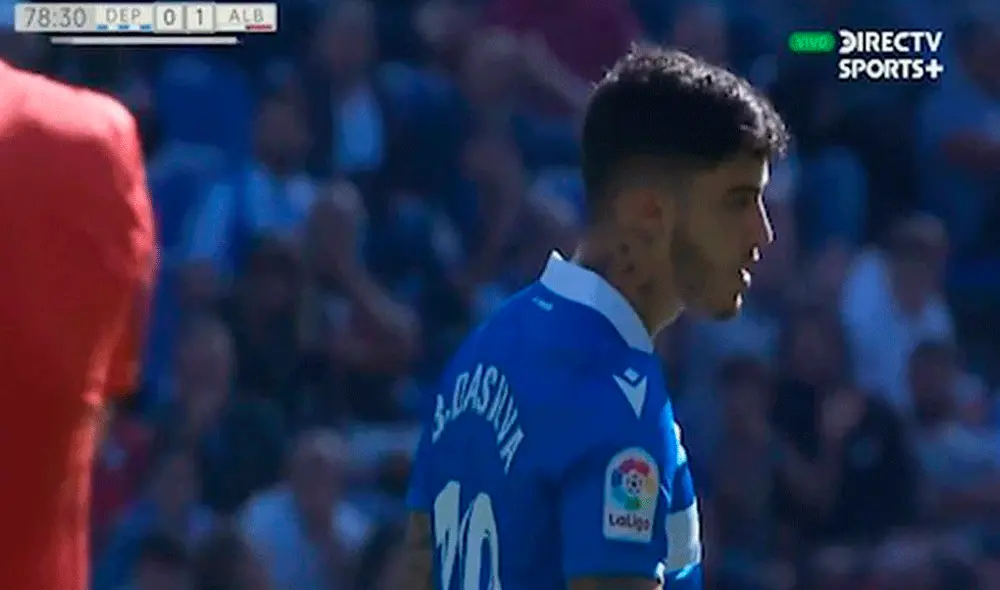 Beto da Silva estuvo muy cerca de debutar con un golazo en el Deportivo La Coruña. | Foto: DIRECTV Sports Beto da Silva estuvo muy cerca de debutar con un golazo en el Deportivo La Coruña. | Foto: DIRECTV Sports