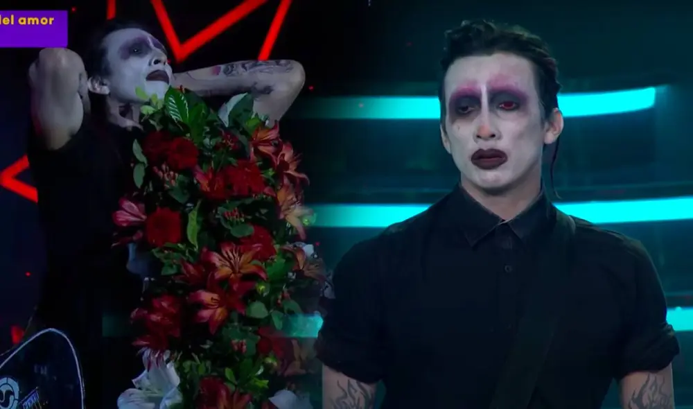 Cristian Rivero vio al concursante muy emocionado y decidió animarlo con unas significativas palabras sobre su desempeño: “Entregas absolutamente todo en cada presentación y eso se agradece”. Foto: captura Latina