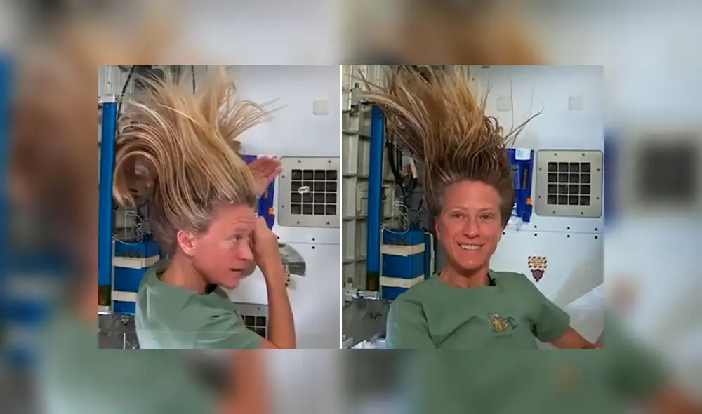YouTube viral: astronauta de la NASA revela cómo se lava el cabello en el espacio [VIDEO]