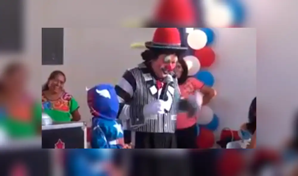 Facebook viral: niño 'trolea' a payaso que animaba su fiesta de cumpleaños [VIDEO]