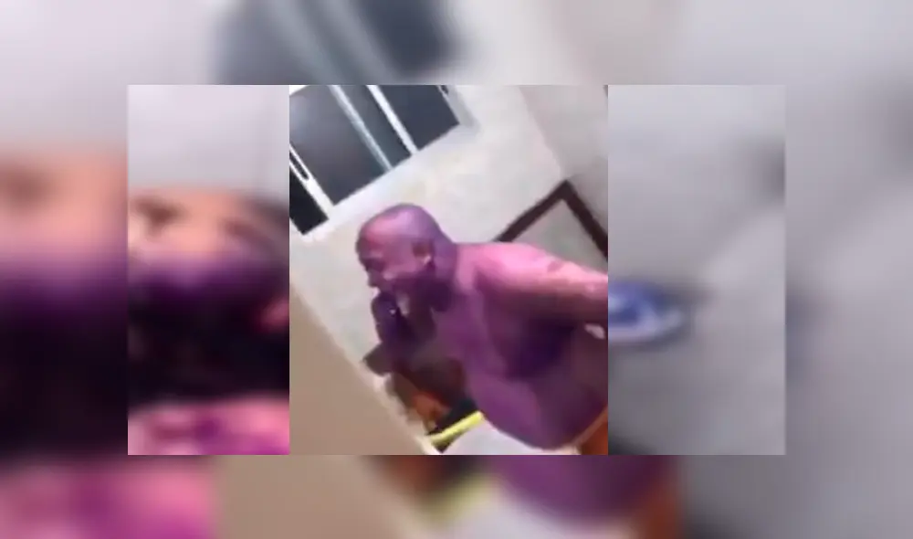 YouTube viral: Joven le echa pintura morada a su papá y lo hace viajar en avión como Thanos 