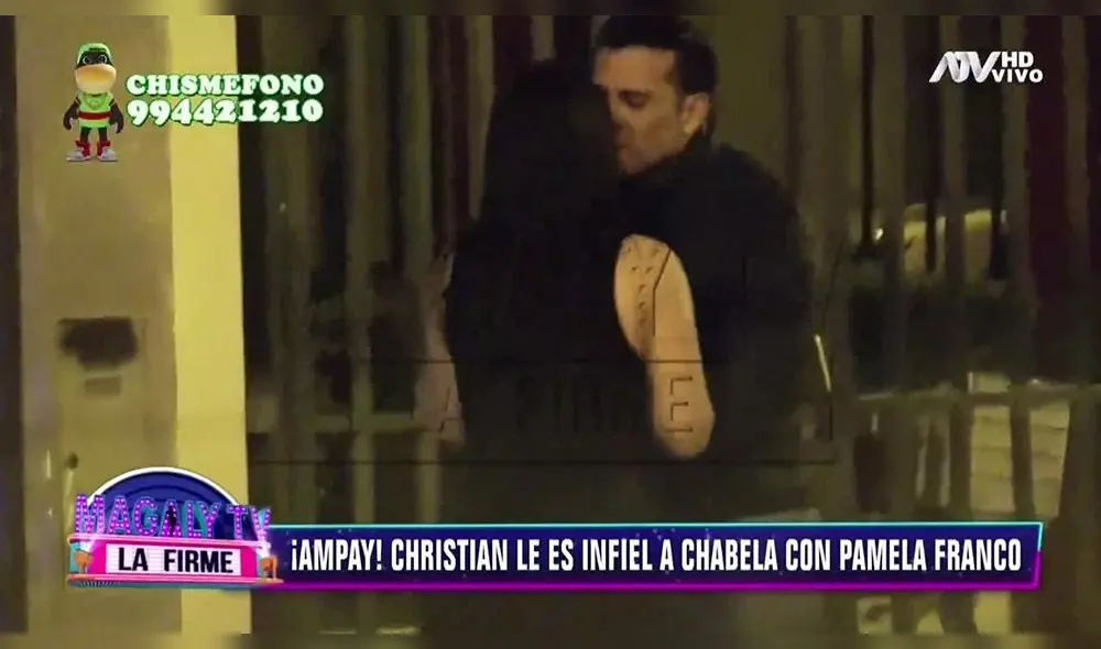 Christian Domínguez promete esclarecer incidente con Pamela Franco tras ampay