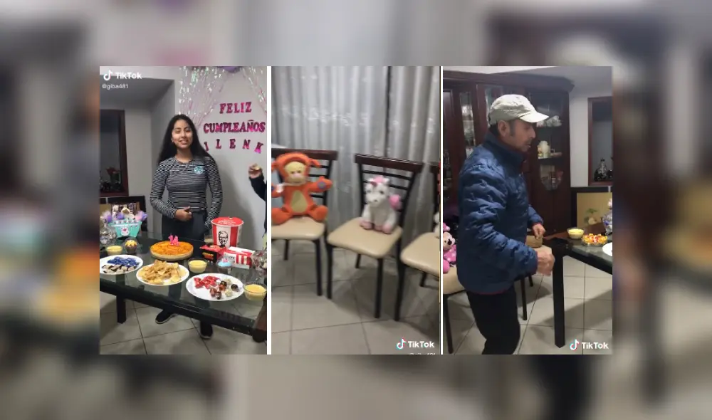 Desliza las imágenes para ver más detalles de esta divertida celebración que es viral en TikTok.